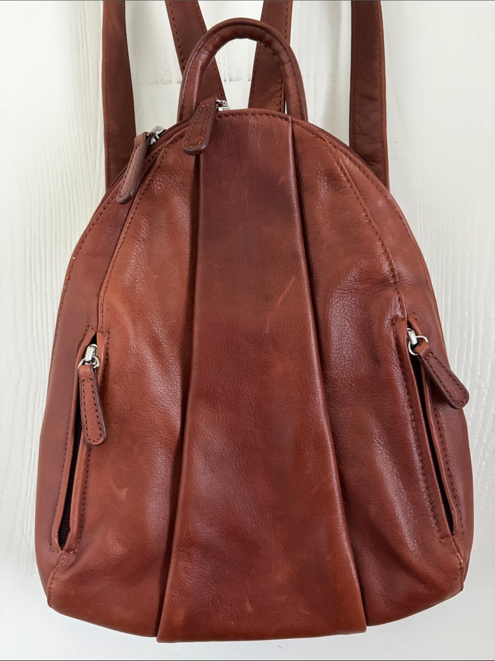 Osgoode Marley Teardrop Leather Backpack - Picture 2 of 10